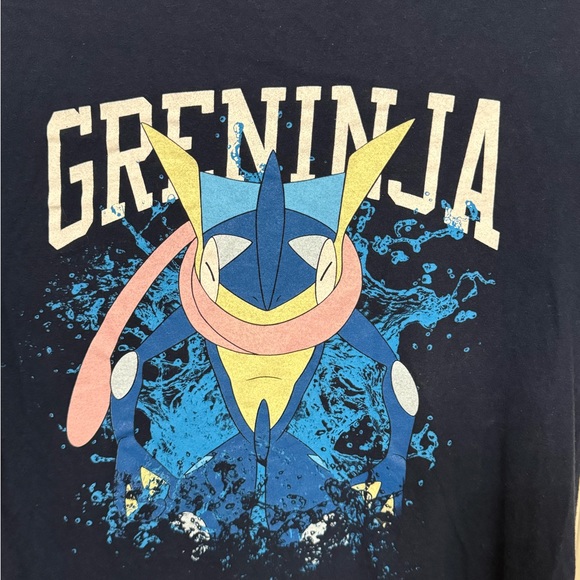 Pokémon Greninja Black Men’s S T-Shirt We Love Fine - Picture 2 of 3